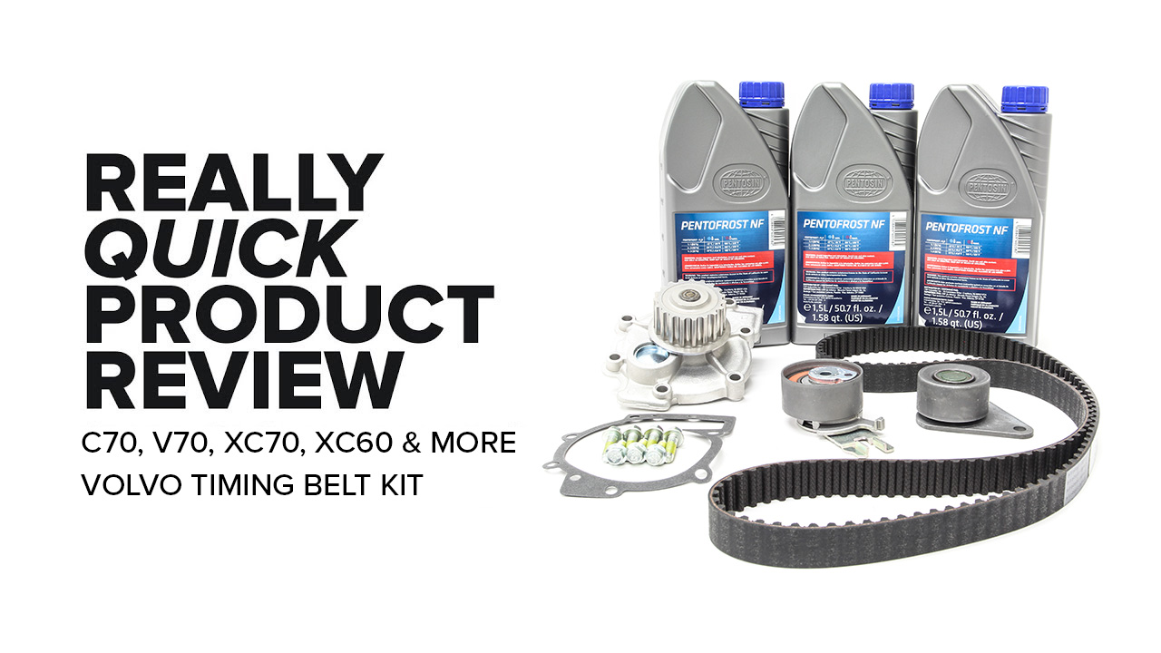 Volvo XC90, S60, XC70, & More Timing Belt Kit - Highlights And Product ...