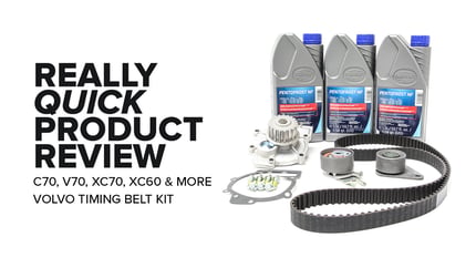 Volvo XC90, S60, XC70, & More Timing Belt Kit - Highlights And Product Review