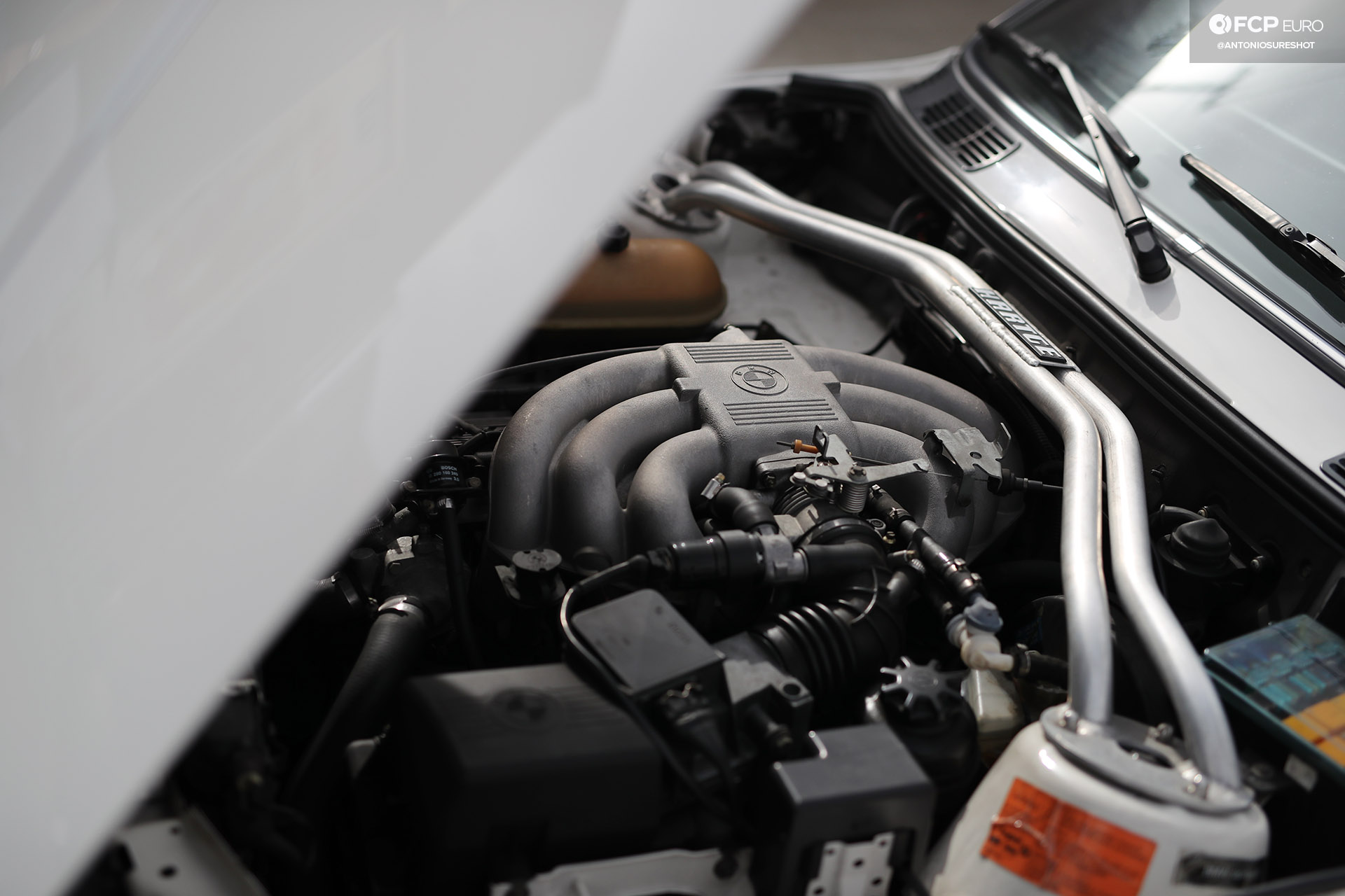 E30 BMW Hartge H26 Engine Bay