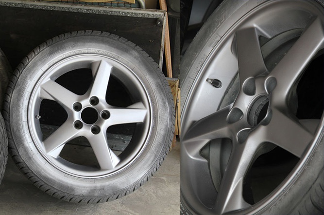 How to Spray Paint Alloy Wheels in Hyper Silver FCP Euro