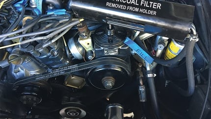 Mercedes 450SL Fan Removal