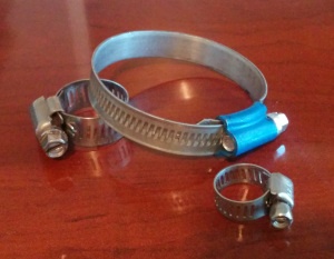 Worm gear clamps