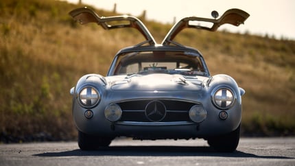 Million-Dollar Daily - 1955 Mercedes-Benz 300SL Gullwing