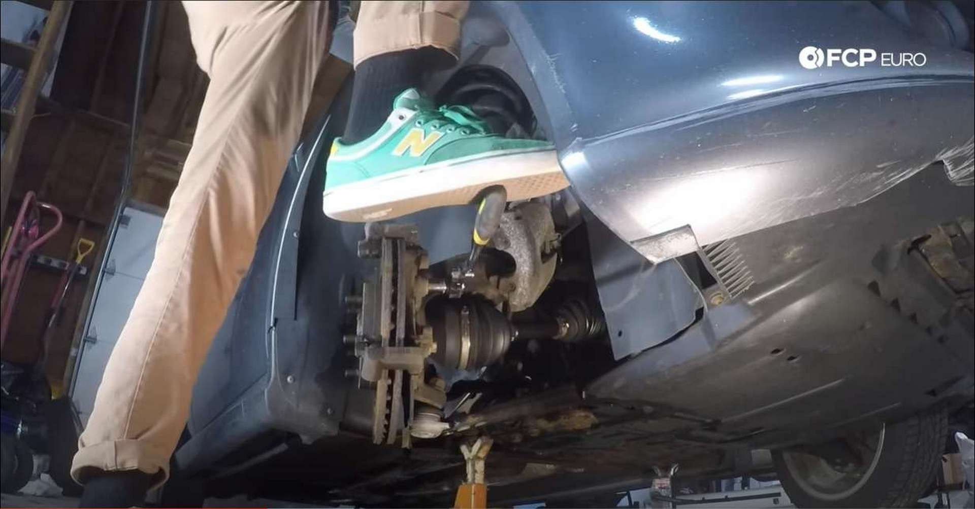 Volvo Front Brakes removing bolts