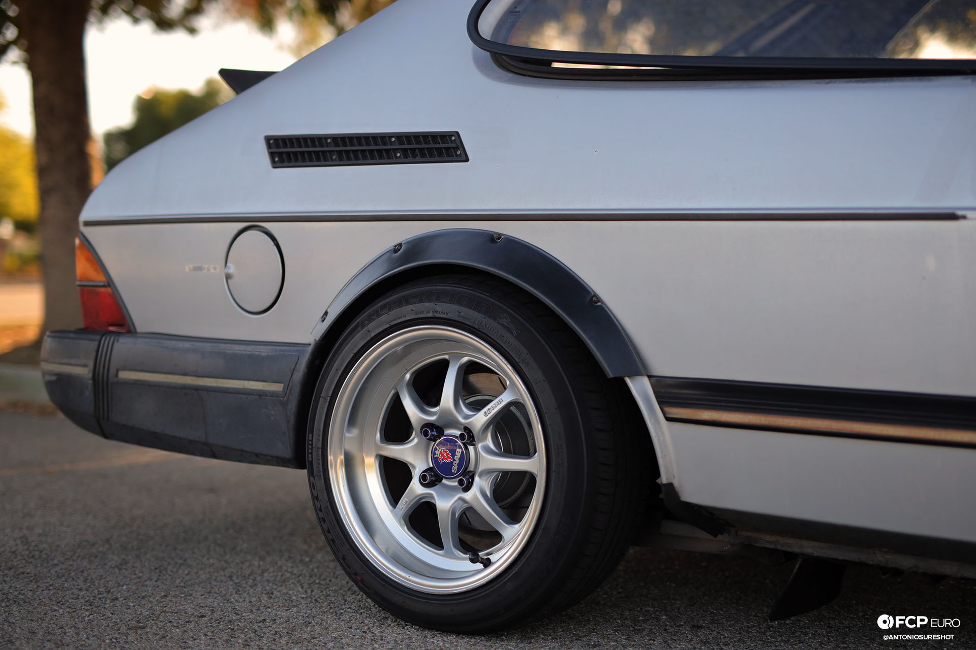 Enkei J Speed wheels Saab 900 Turbo