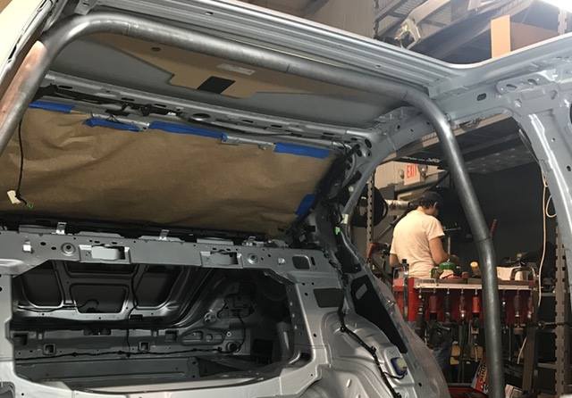 Mercedes C300 Race Car Update - The Cage