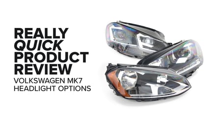 Volkswagen MK7 (GTI, Golf, & More) Headlight Upgrades - Options And Product Review