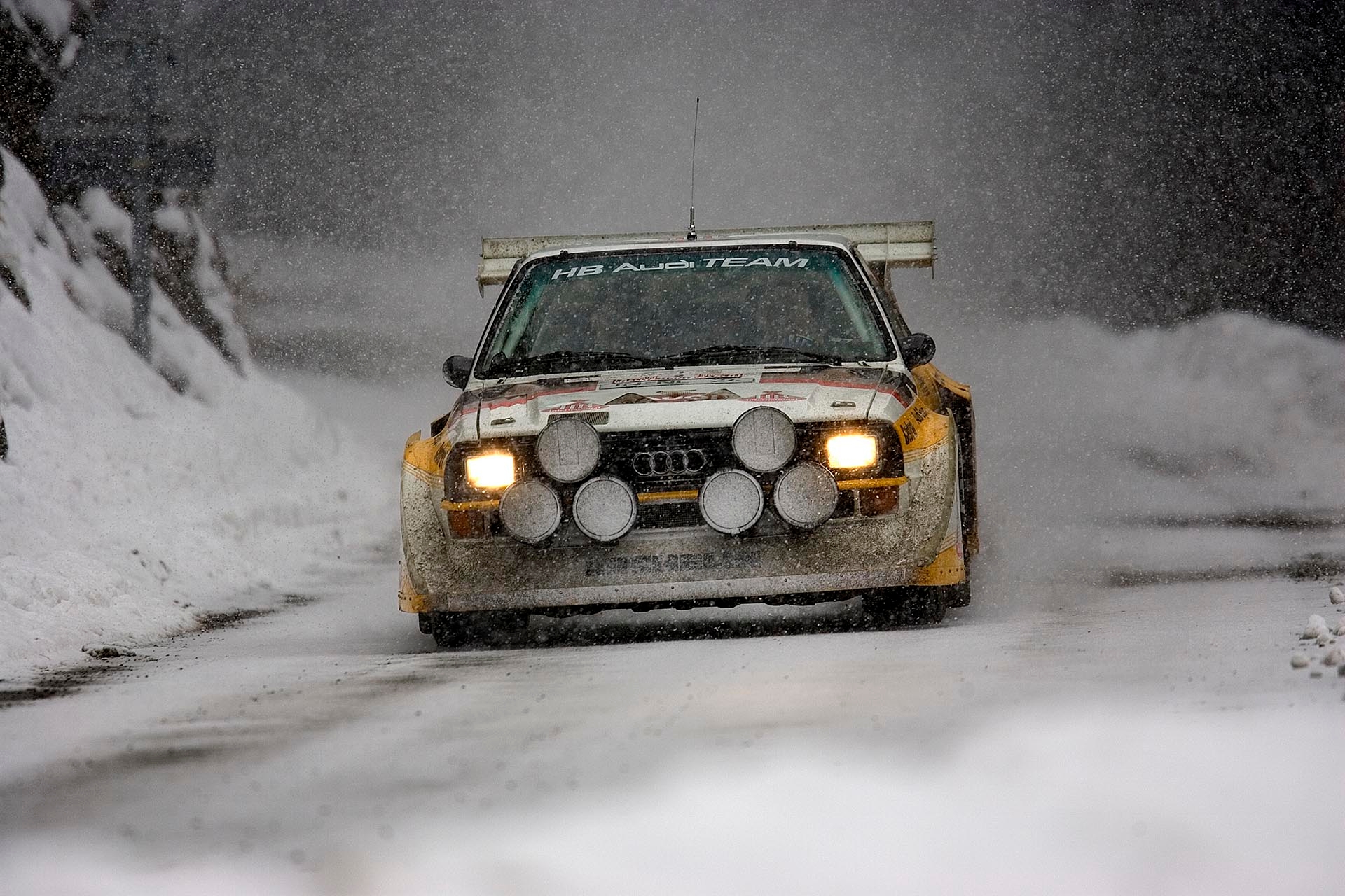 02_Audi S1 Quattro Group B Rally car front
