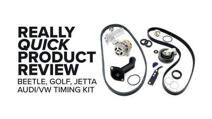 Volkswagen Jetta, Beetle, And Golf (1.8L L4) Timing Belt Kit - Highlights, And Product Review