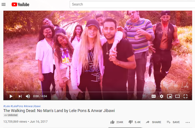 The Walking Dead by Lele Pons and Anwar Jibawi