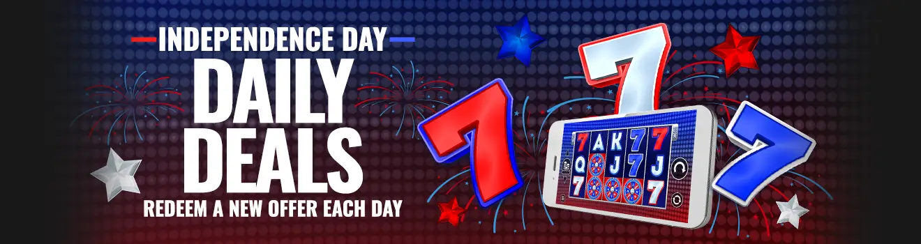 WSOP Online INDEPENDENCE DAY DAILY DEALS