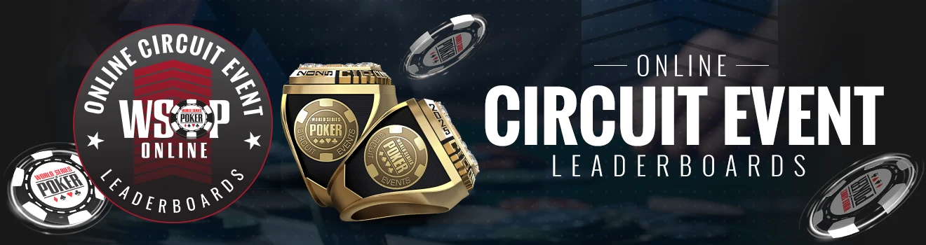 NV WSOP Online Circuit Event Leaderboards