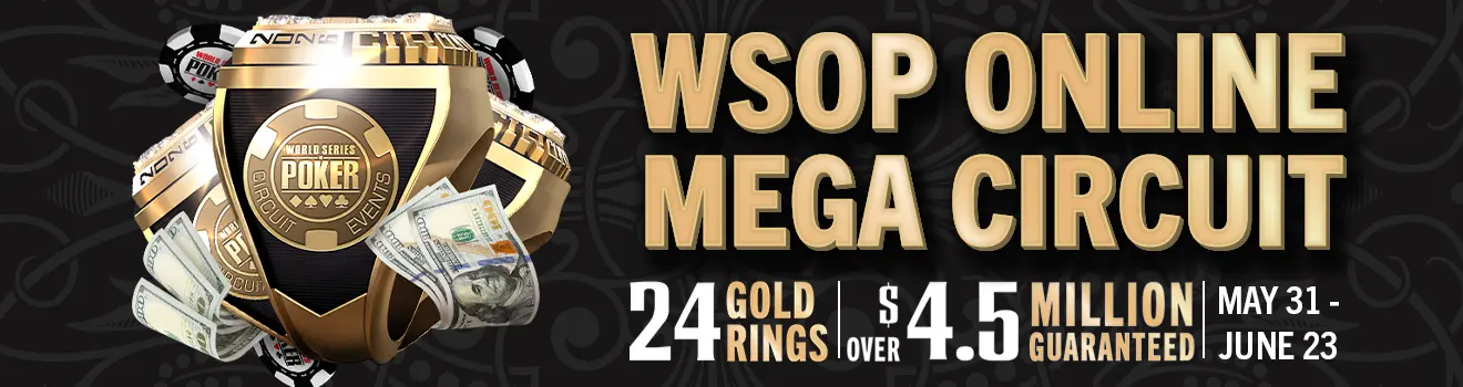 NJ WSOP Online MEGA Circuit Event