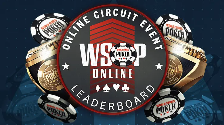 WSOP Online Circuit Event Leaderboard
