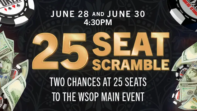 25 Seat Scramble