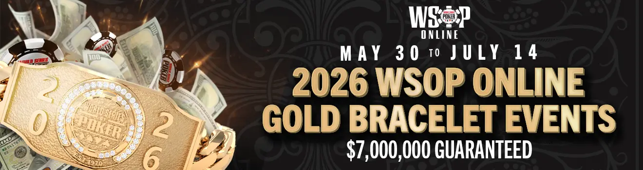 WSOP Online Gold Bracelet Events