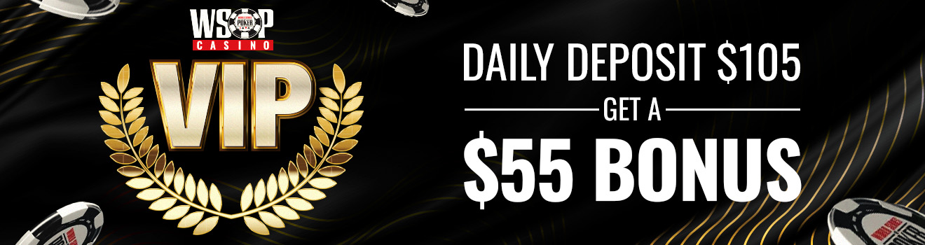 June VIP - Daily Deposit $105, Get a $55 Bonus