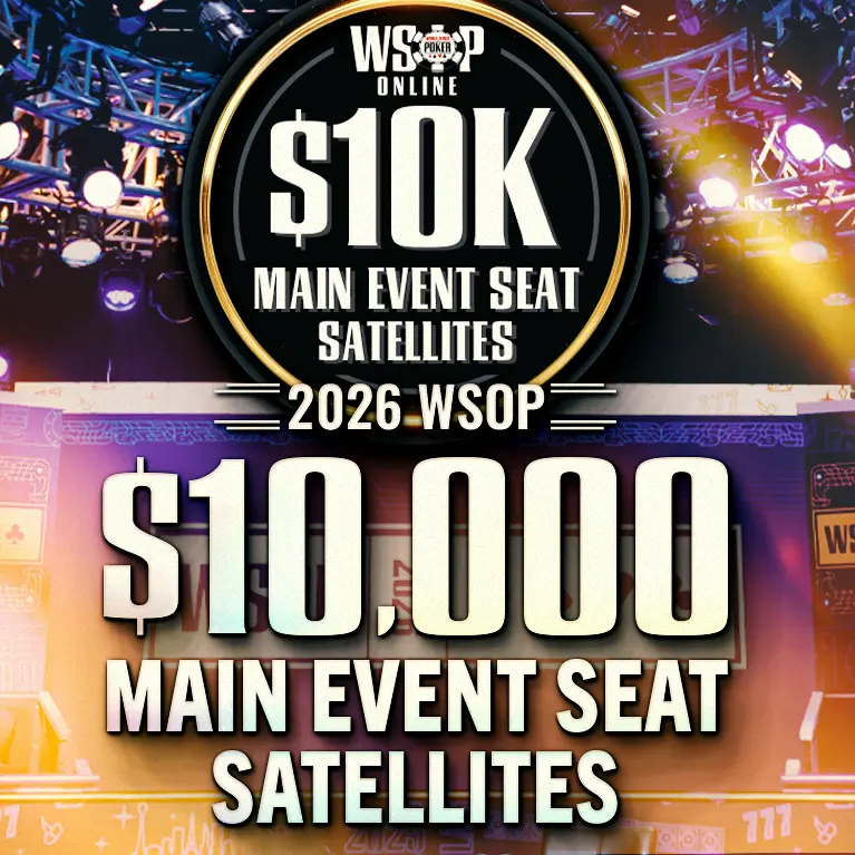 $10,000 Main Event Satellites