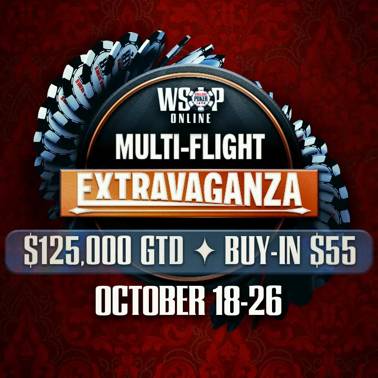 WSOP Online $125,000 Multi-Flight Extravaganza