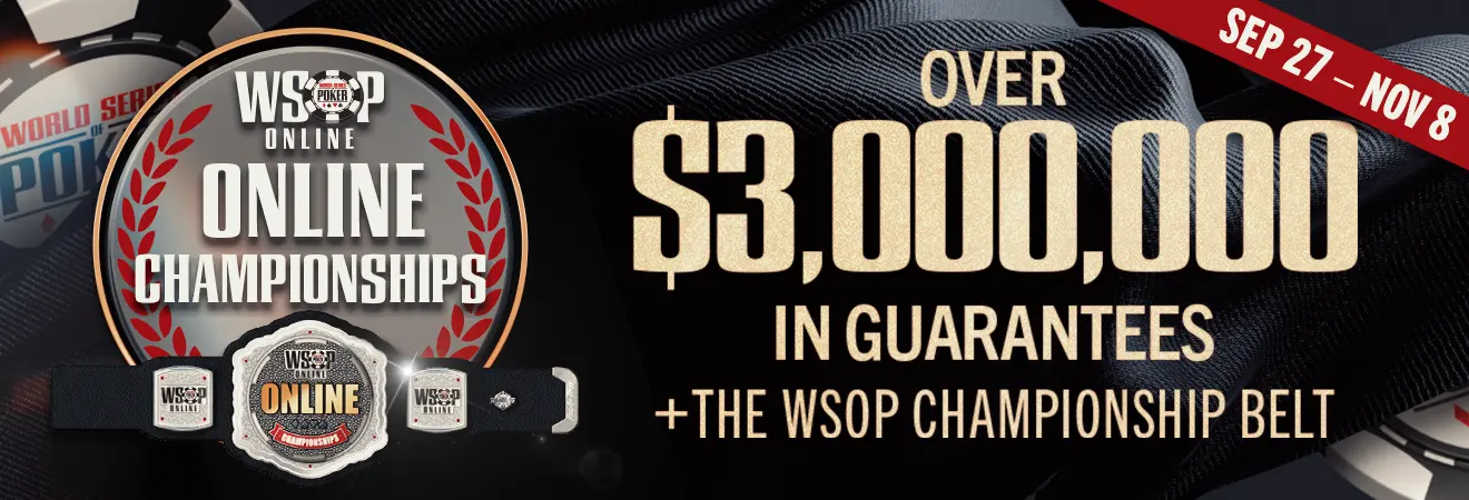 WSOP 2026 Fall Online Championships