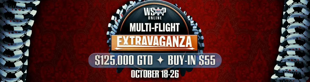 PA WSOP Online $125,000 Multi-Flight Extravaganza