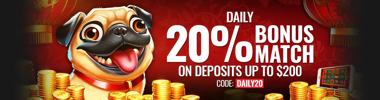 WSOP Online Daily 20% Bonus Match on Deposits up to $200
