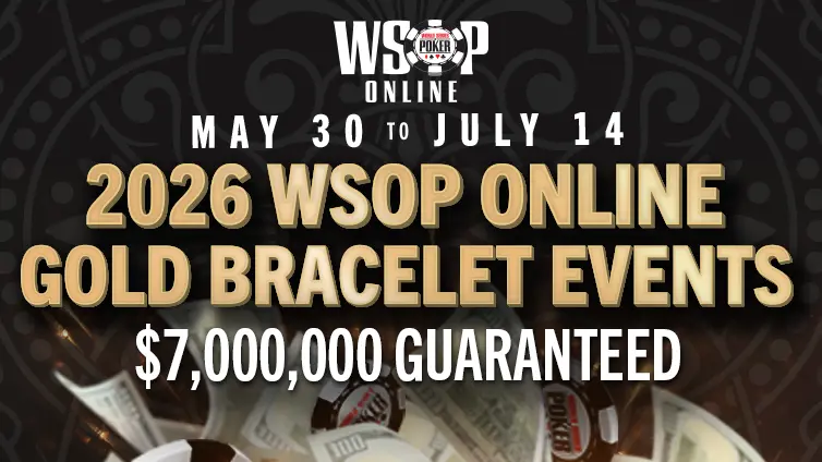 WSOP Online Gold Bracelet Events