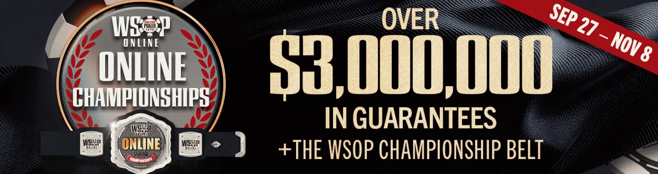 NV WSOP 2026 Fall Online Championships