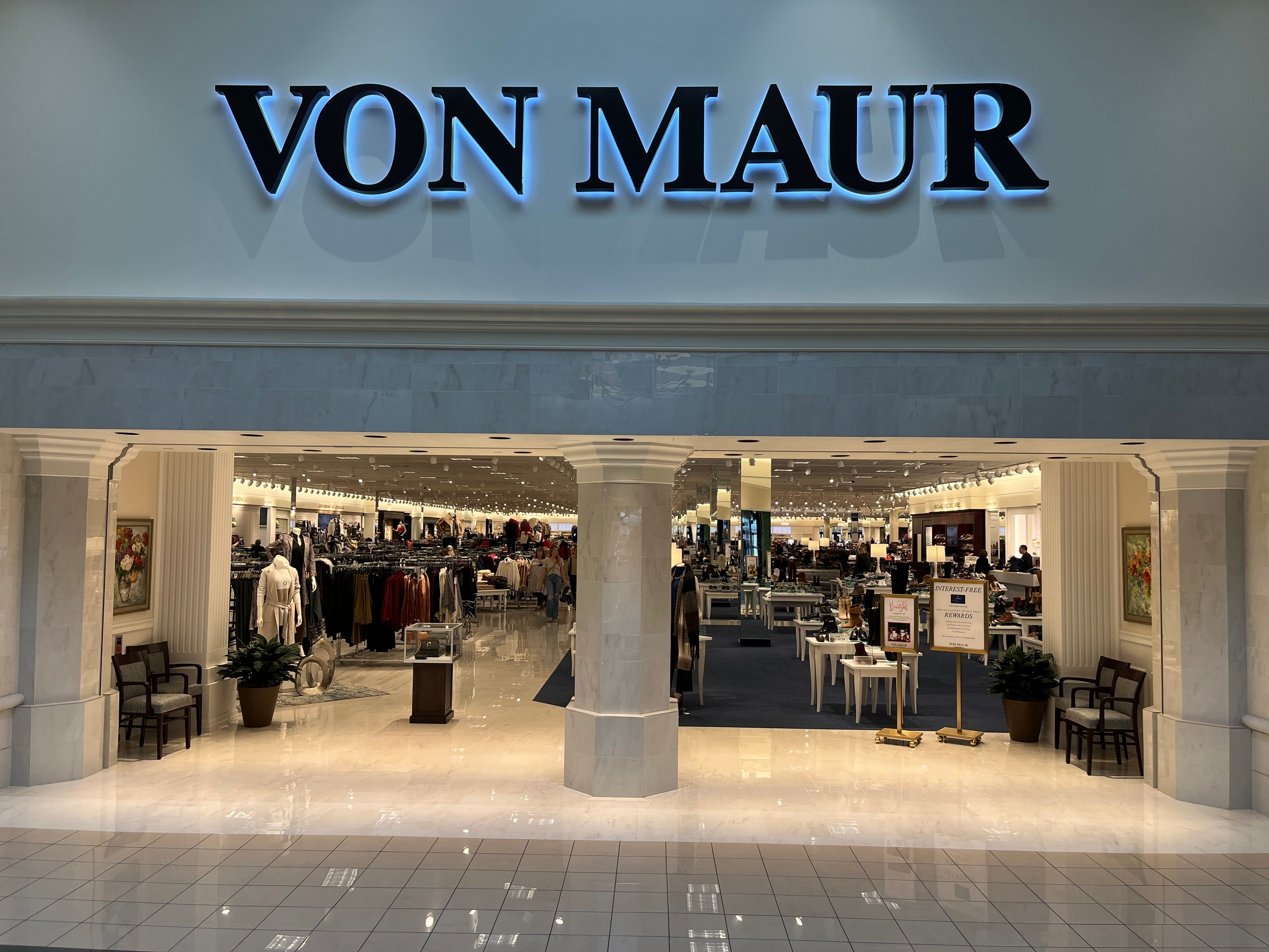 Take a peek inside the Von Maur store at West Towne Mall