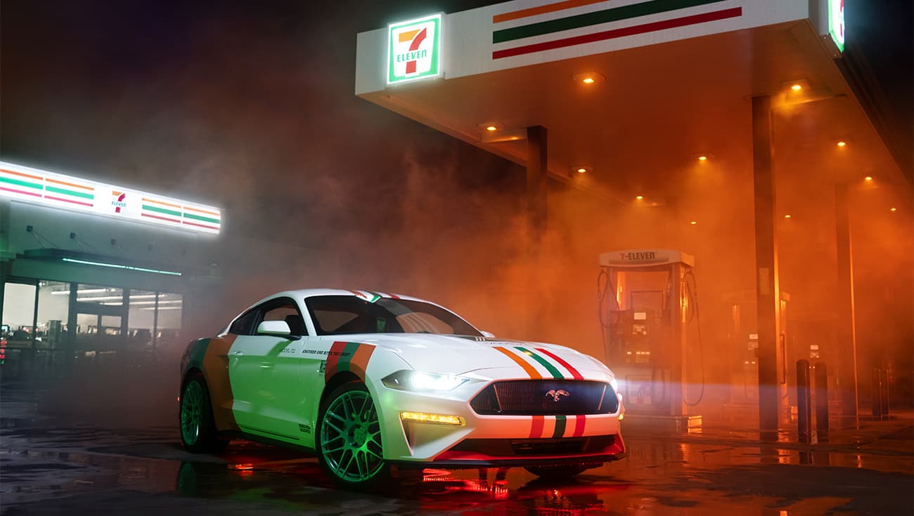 Built by Fans and Inspired by Snacks: 7-Eleven Unveils Completed Model 711  Car
