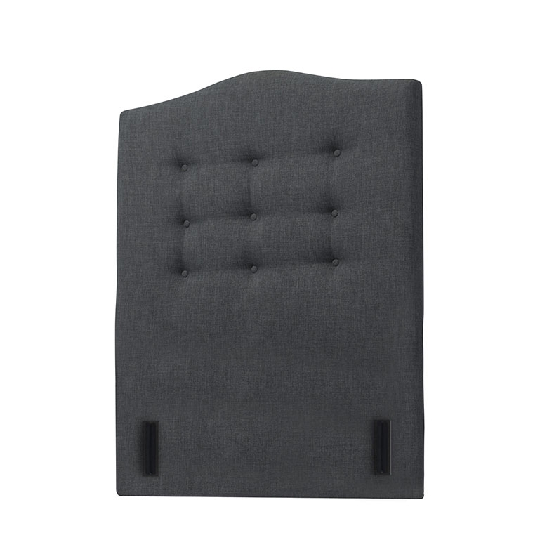 Ariel Upholstered Bedhead W/Buttons Forty Winks