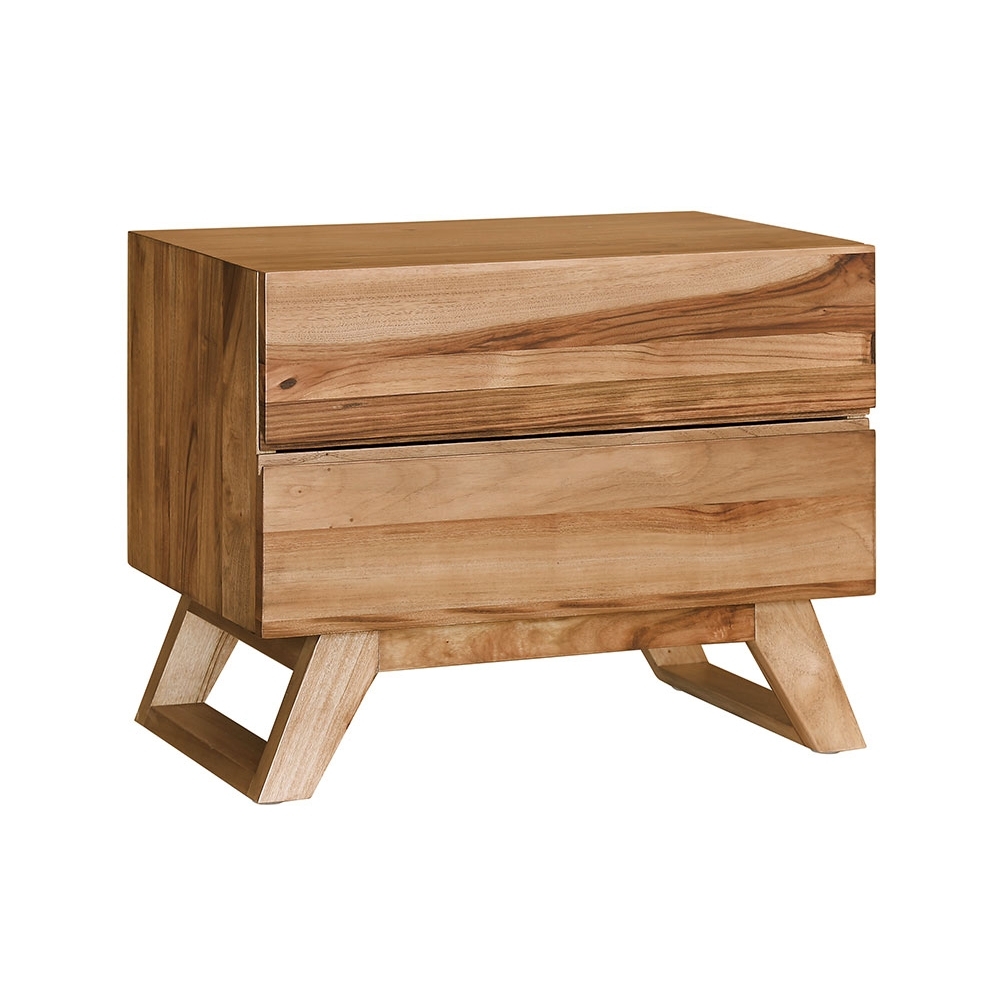 Byron Bedside Table (2 Drawer) Forty Winks