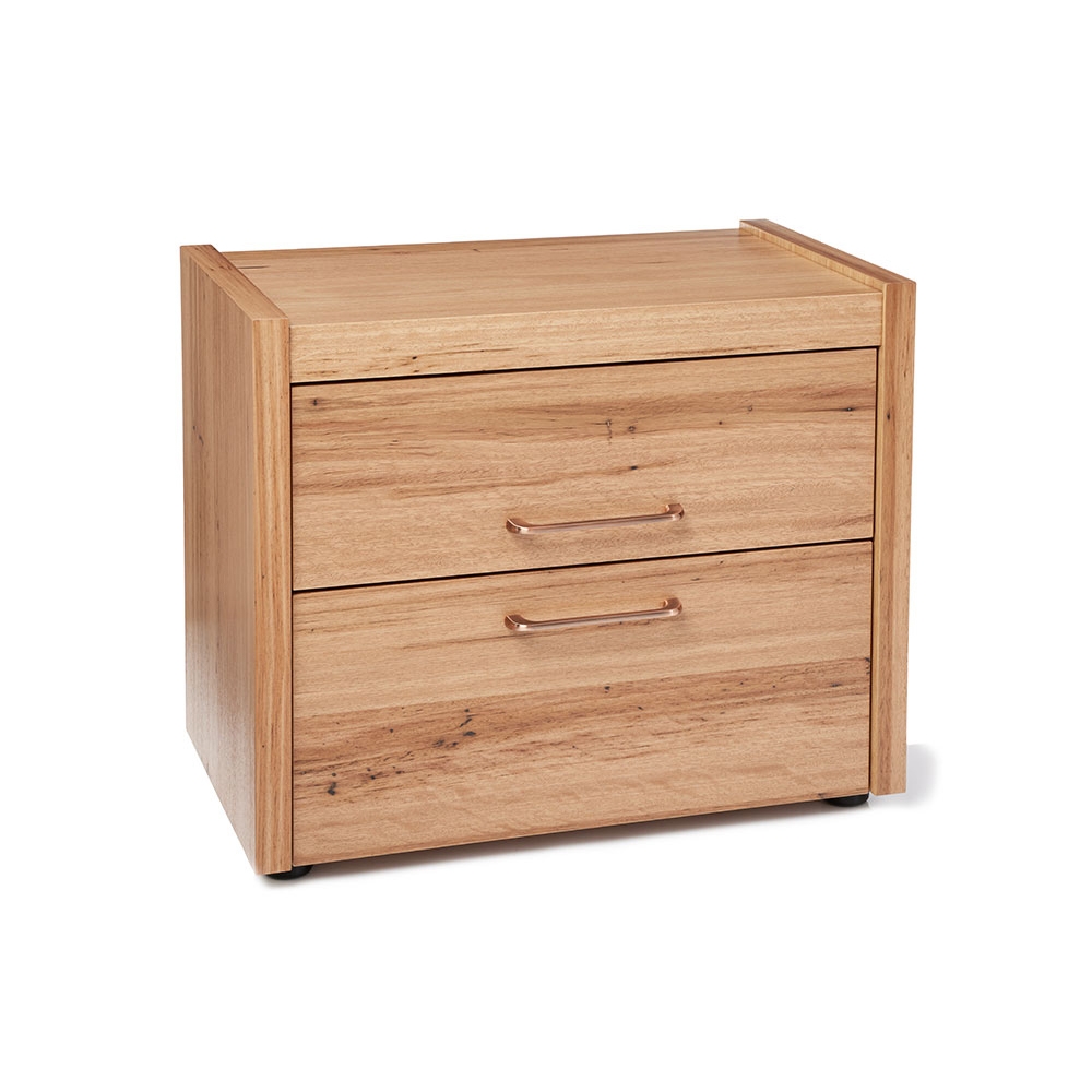 Allure Bedside Table (2 Drawer) Forty Winks