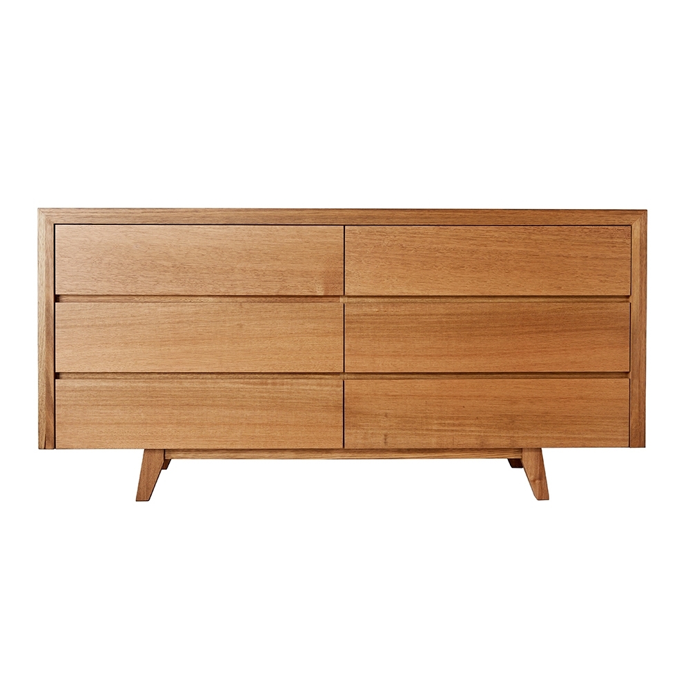 Retro Dresser (6 Drawer) Forty Winks
