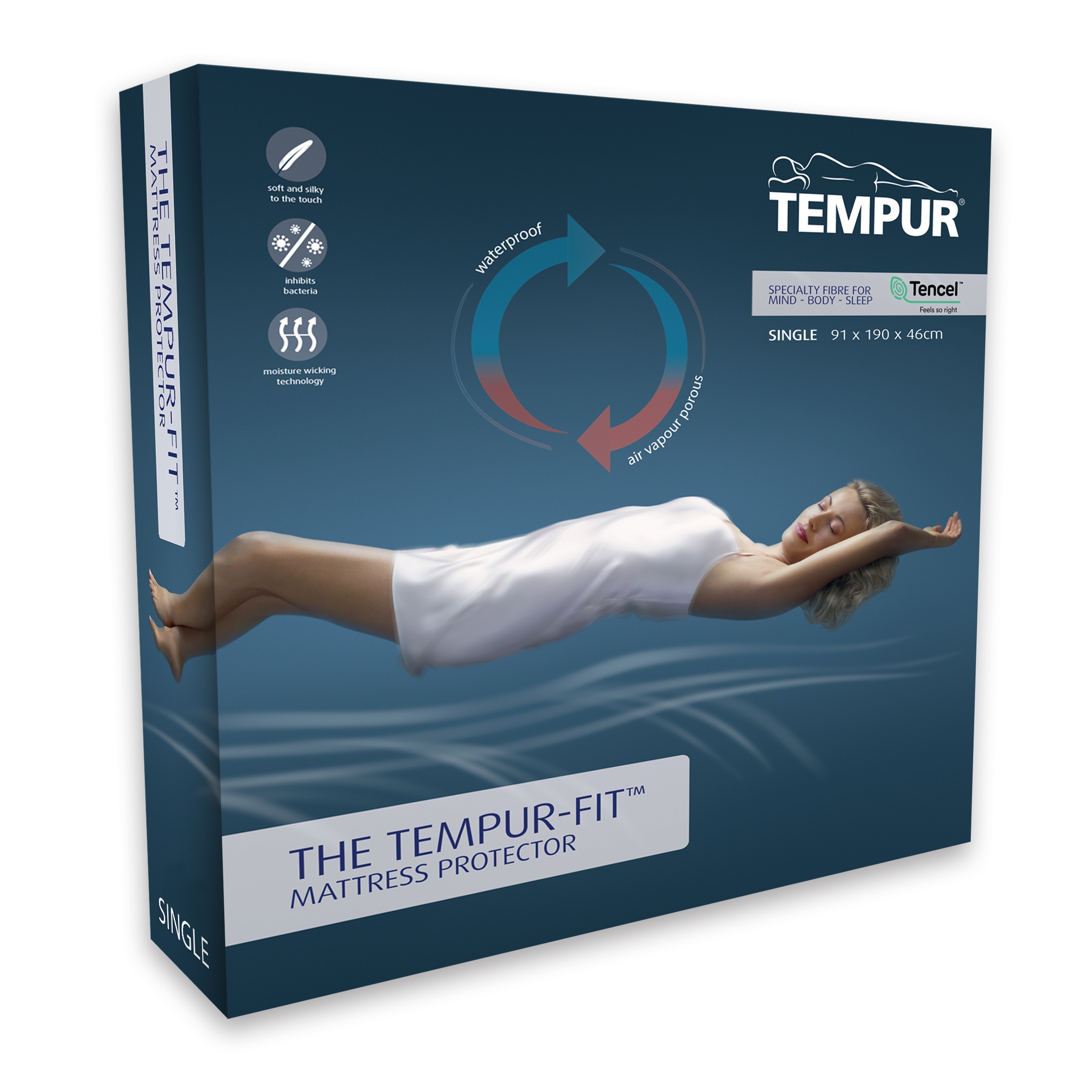 TEMPURFIT Mattress Protector Forty Winks