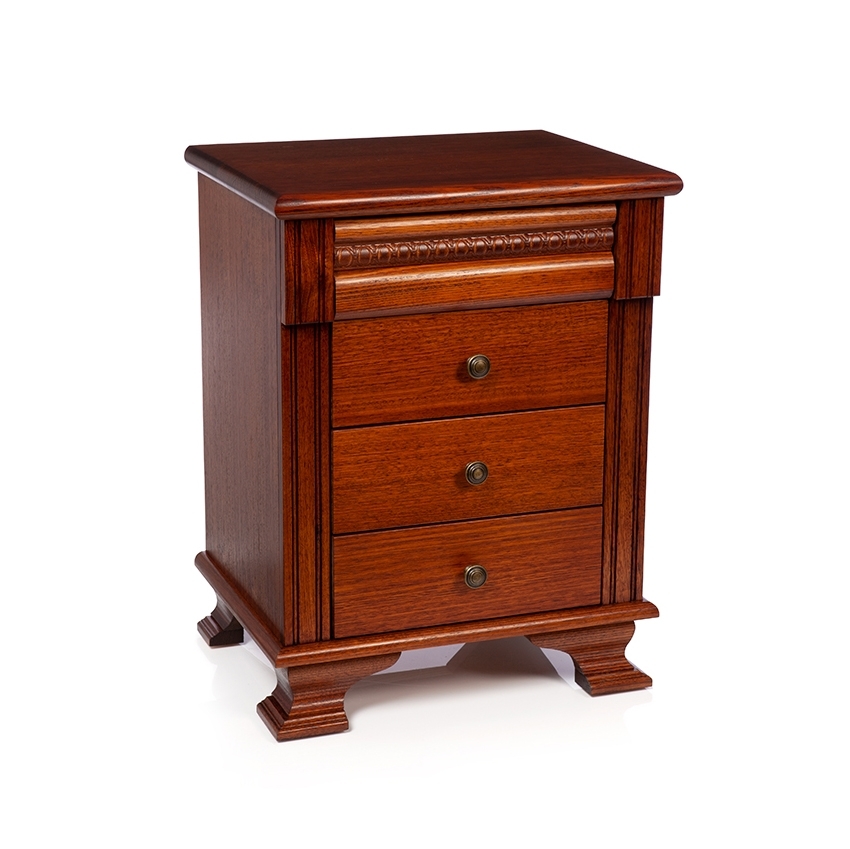 Bedside Table (4 Drawer) Forty Winks