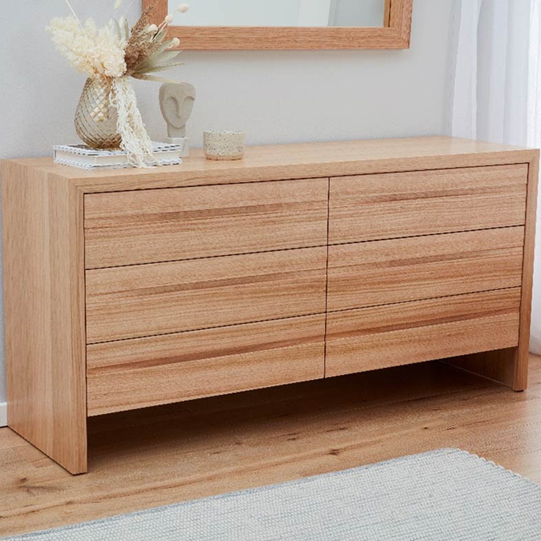 Rialto Dresser (6 Drawer) Forty Winks