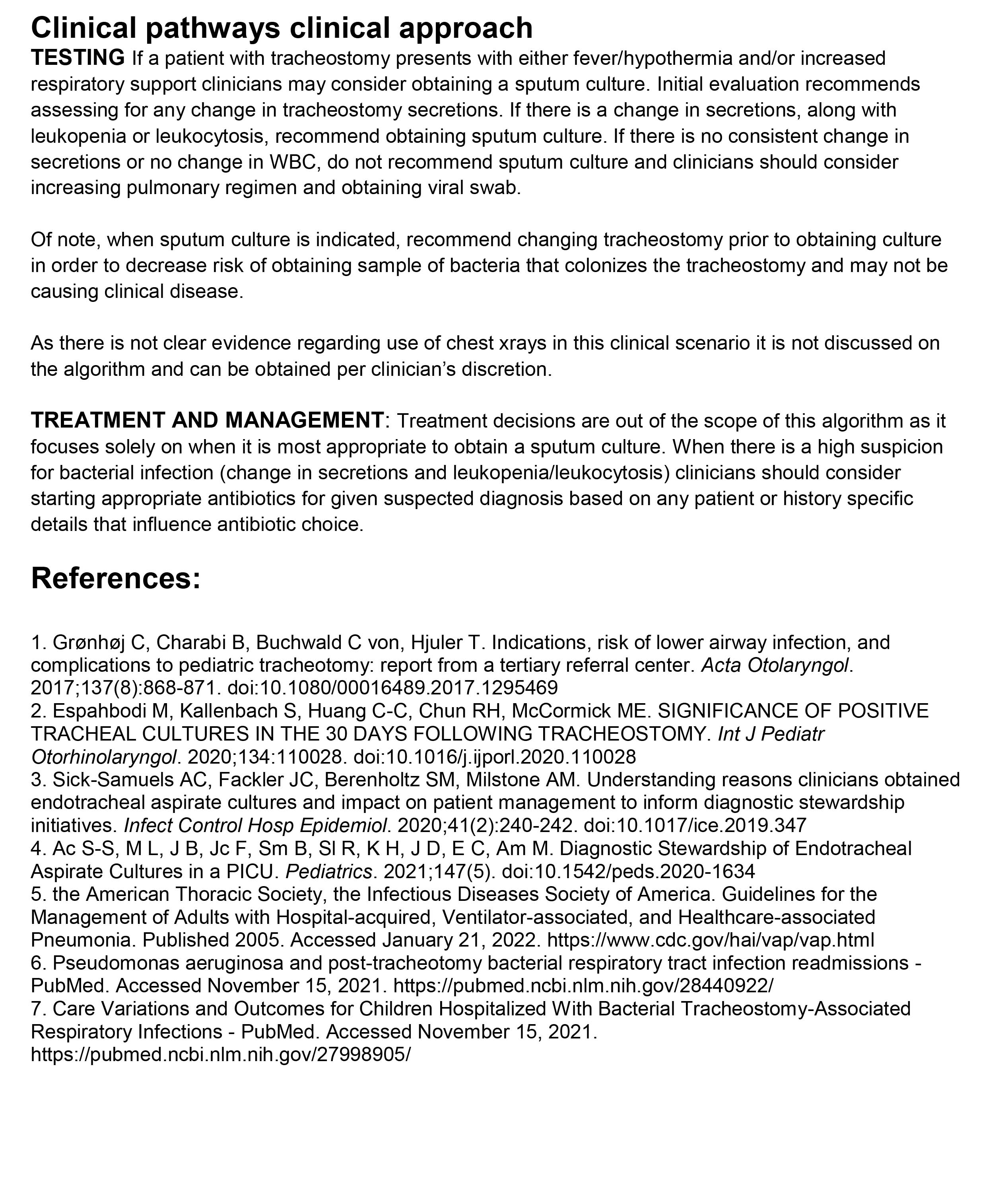 pediatric tracheostomy guideline page three