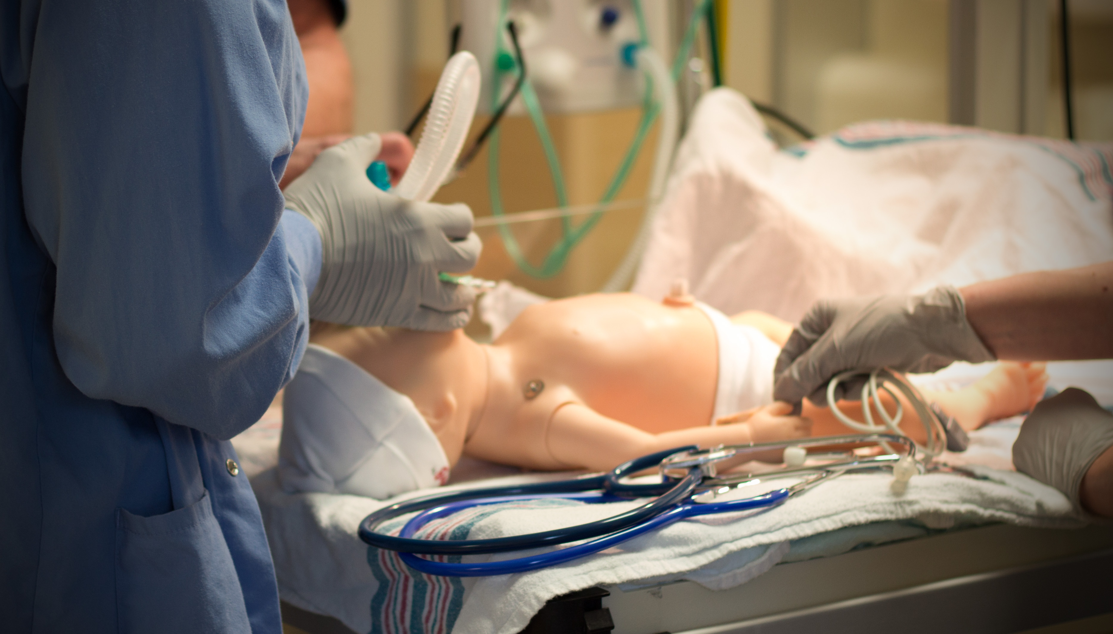 Clinical simulation of a critical care peds case