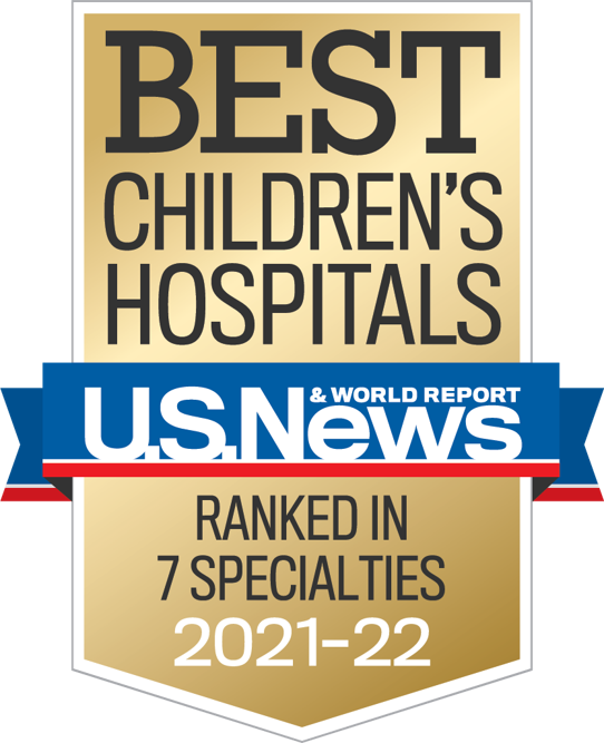 U.S. News Best Children's Hospitals logo