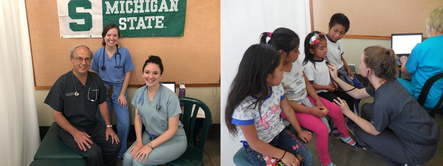 Internal Medicine Pediatric Residents on a trip to Guatemala