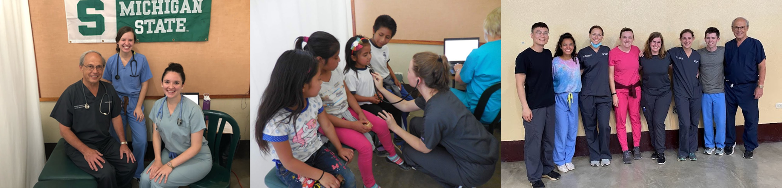 Internal Medicine Pediatric Residents on a trip to Guatemala