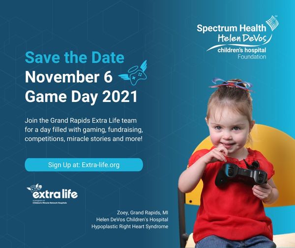 Extra Life Save the Date