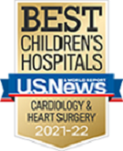 U.S. News Best Children's Hospital logo