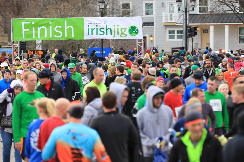 Irish Jig finish line