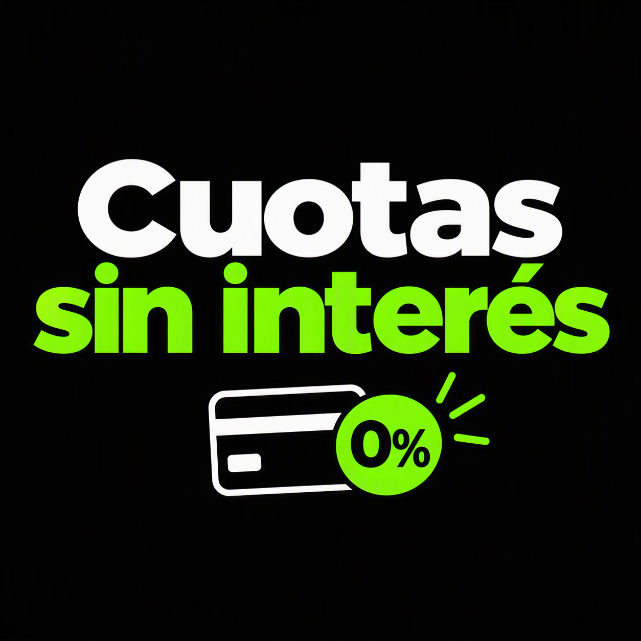 Cuotas sin interés