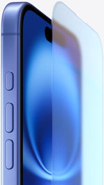 iPhone 16, con carcasa de aluminio de calidad aeroespacial y Ceramic Shield resistente