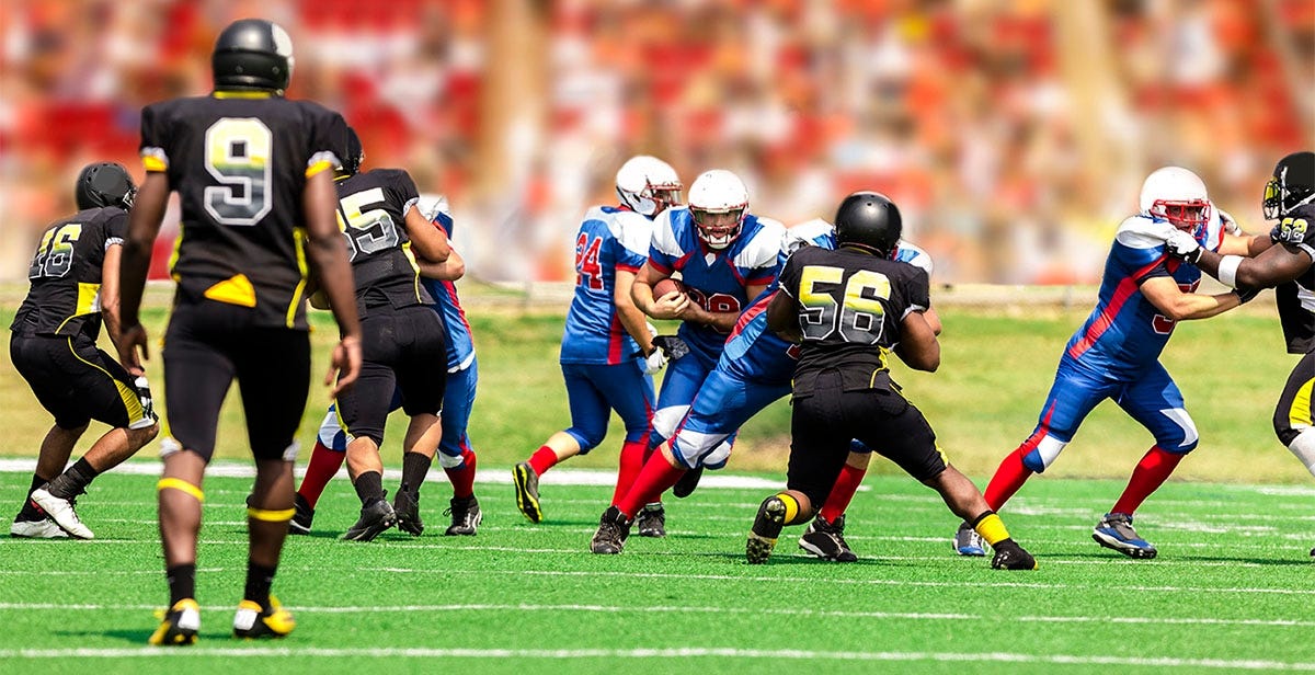 A game of professional american football
