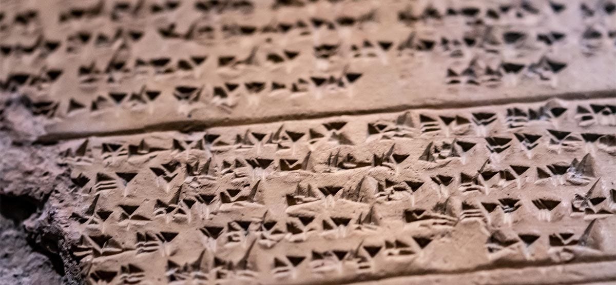 Sumerian writing