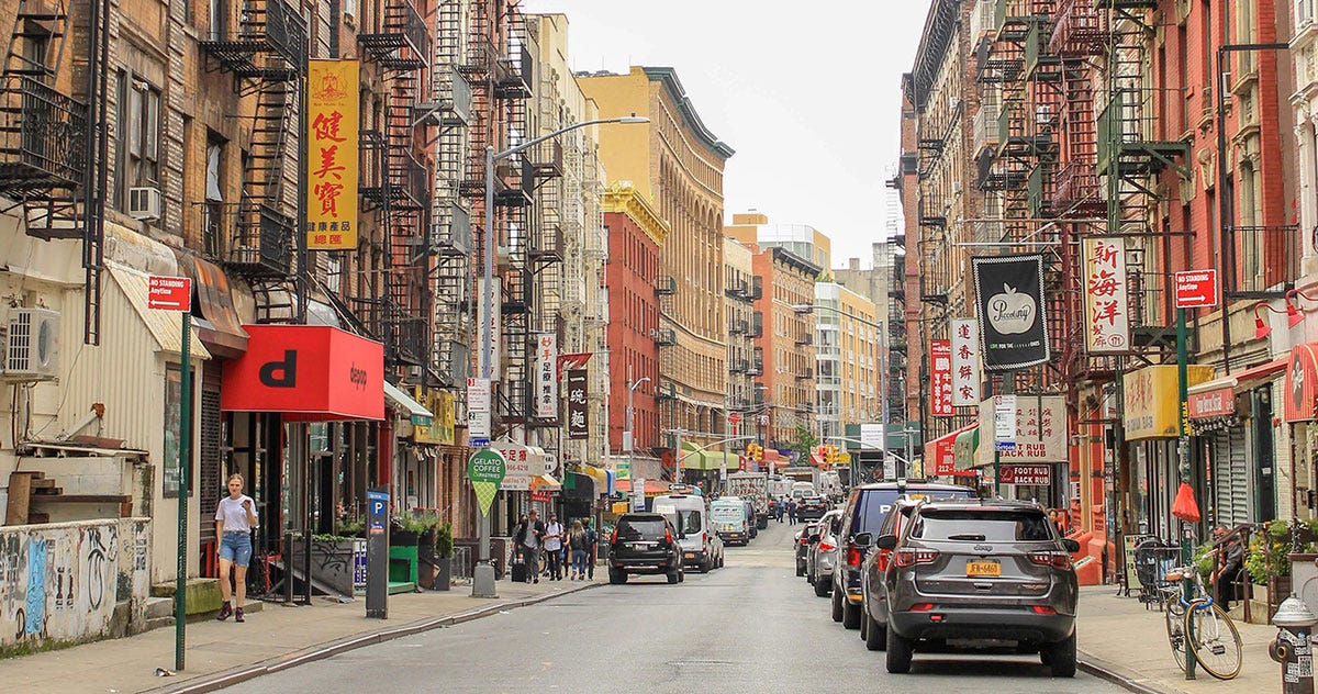 Picture of Chinatown in New York